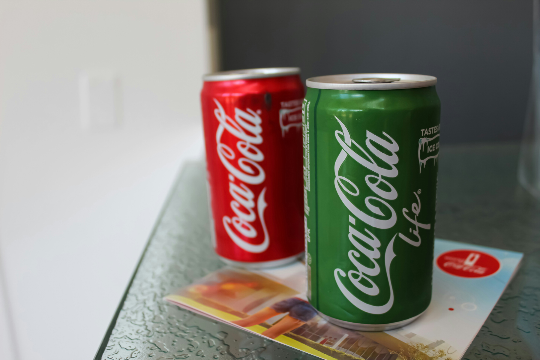 Cola Dose in der Küche